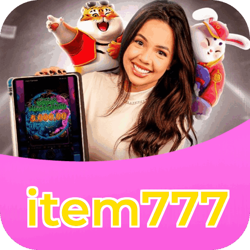 Interface do aplicativo item777 mostrando jogos disponíveis no iOS e Android